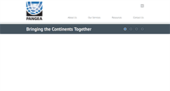 Desktop Screenshot of pangealogistics.com